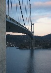 The building of Askøy bridge